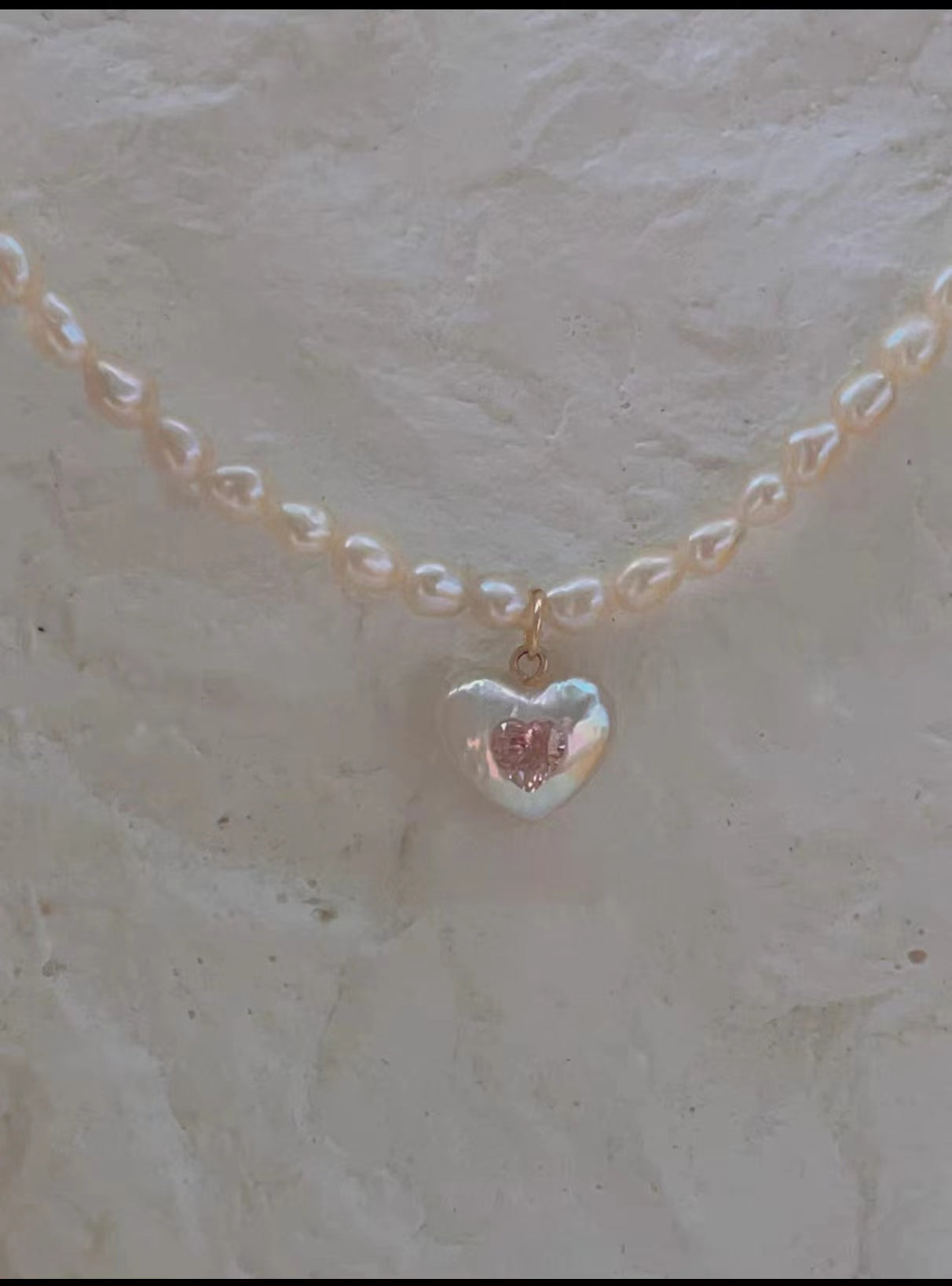 Pearl Inlaid Gemstone Necklaces